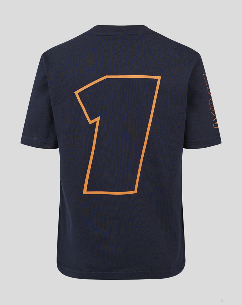 Red Bull Racing t-shirt, Max Verstappen, OP1, kids, blue - FansBRANDS®