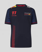 Red Bull Racing t-shirt, Sergio Perez, kids, blue, 2023 - FansBRANDS®