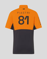 McLaren tričko s golierom, Castore, Oscar Piastri, Detské, oranžová - FansBRANDS®