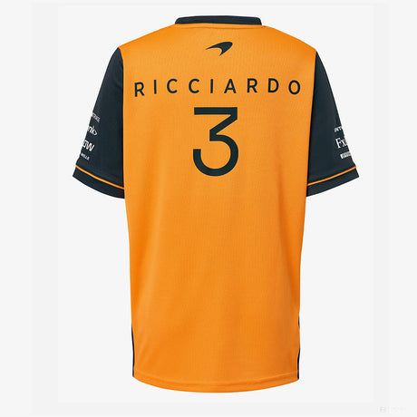 Tričko McLaren, Daniel Ricciardo Team, Grey, 2022