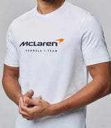 Tričko McLaren, logo tímu, biele, 2022 - FansBRANDS®