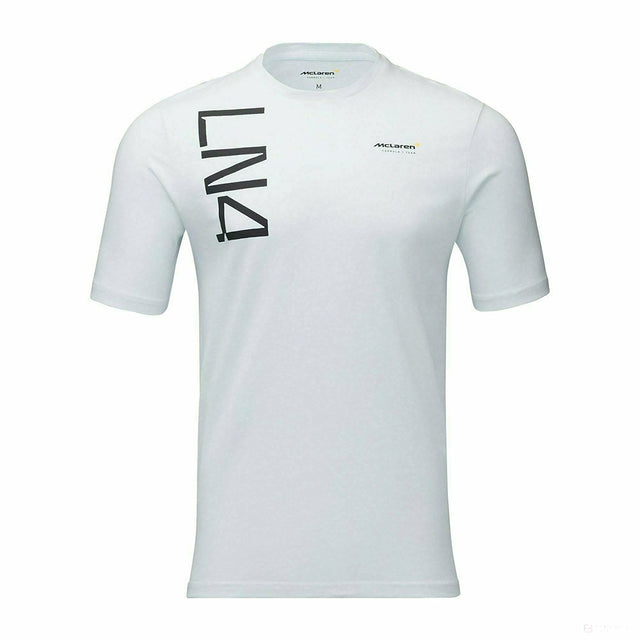 Tričko McLaren, Lando Norris #4, biele, 2022 - FansBRANDS®