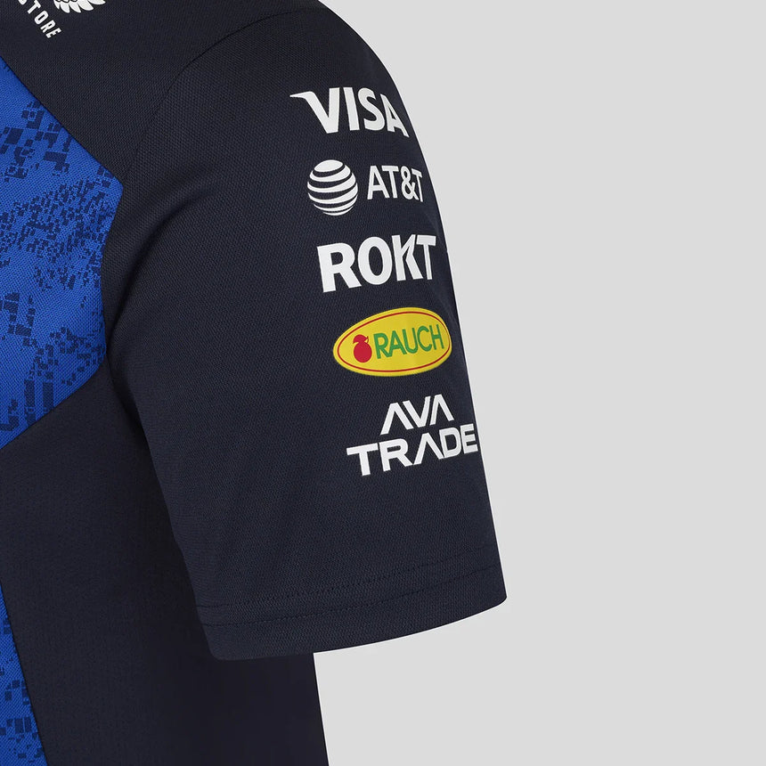 Red Bull polo tričko, tím, modrá