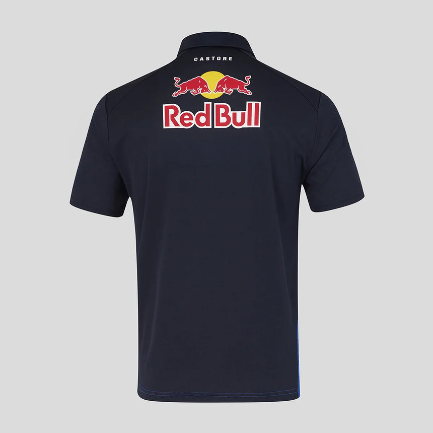Red Bull polo tričko, tím Isack Hadjar, modré