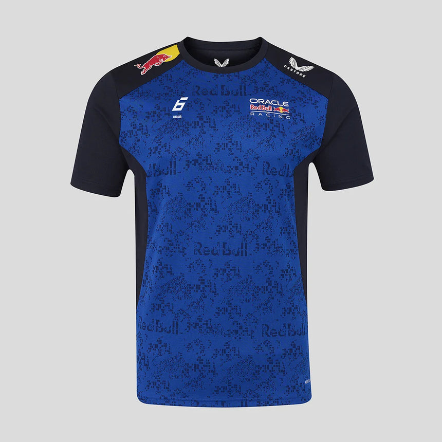 Red Bull tímové tričko, Isack Hadjar, modré