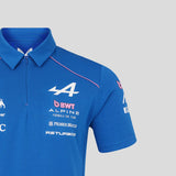 Alpine polo tričko, tím, modré