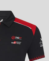 Haas F1 polo, tím, čierna