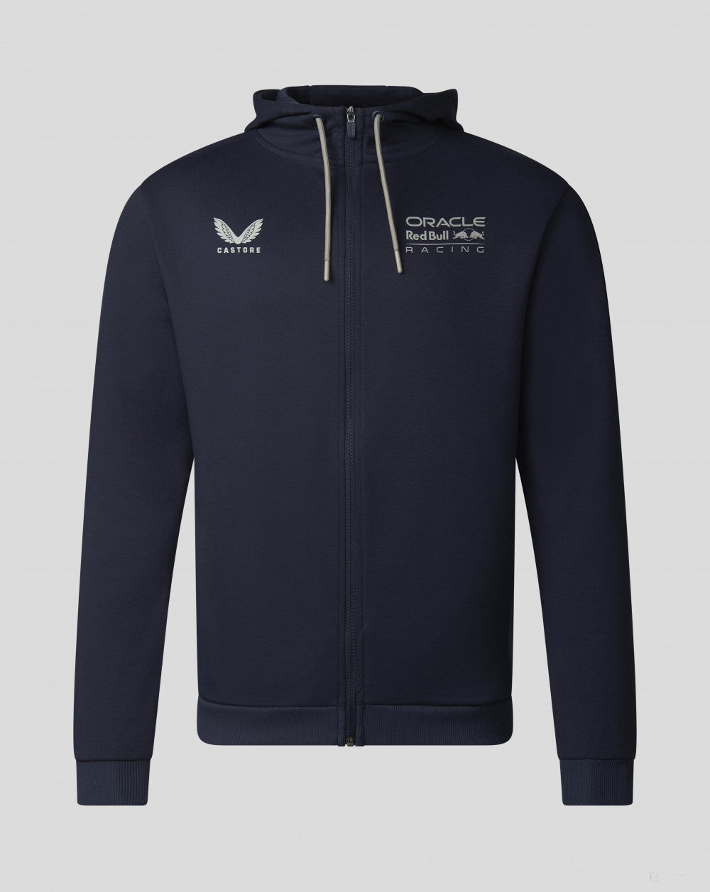 Red Bull Racing sweatshirt, hooded, full zip, lifestyle, blue - FansBRANDS®