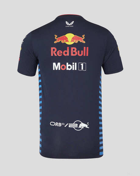 Red Bull tričko, Castore, týmové, modrá, 2024 - FansBRANDS®