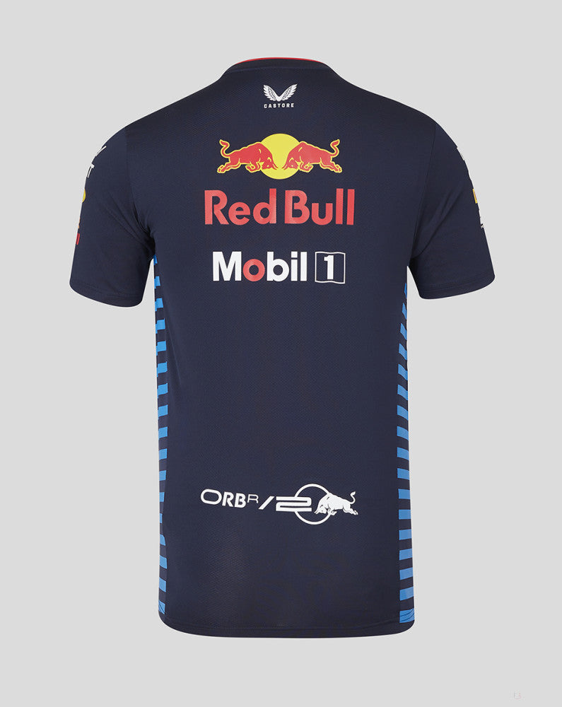 Red Bull tričko, Castore, týmové, modrá, 2024 - FansBRANDS®