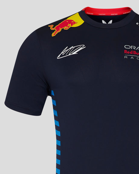 Red Bull tričko, Castore, Max Verstappen, modrá, 2024 - FansBRANDS®
