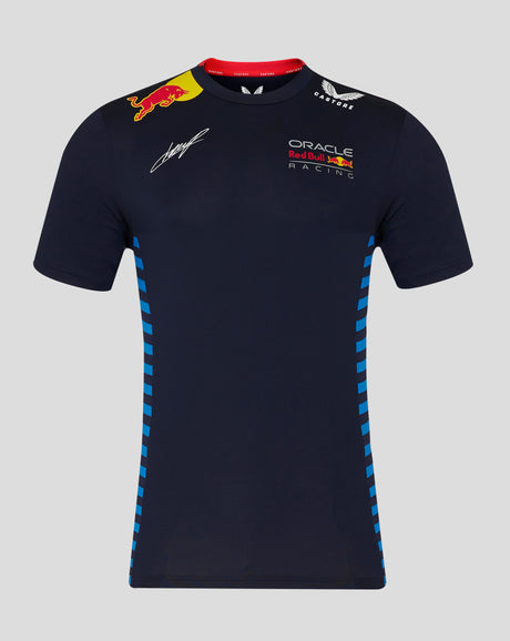 Red Bull tričko, Castore, Sergio Perez, modrá, 2024 - FansBRANDS®