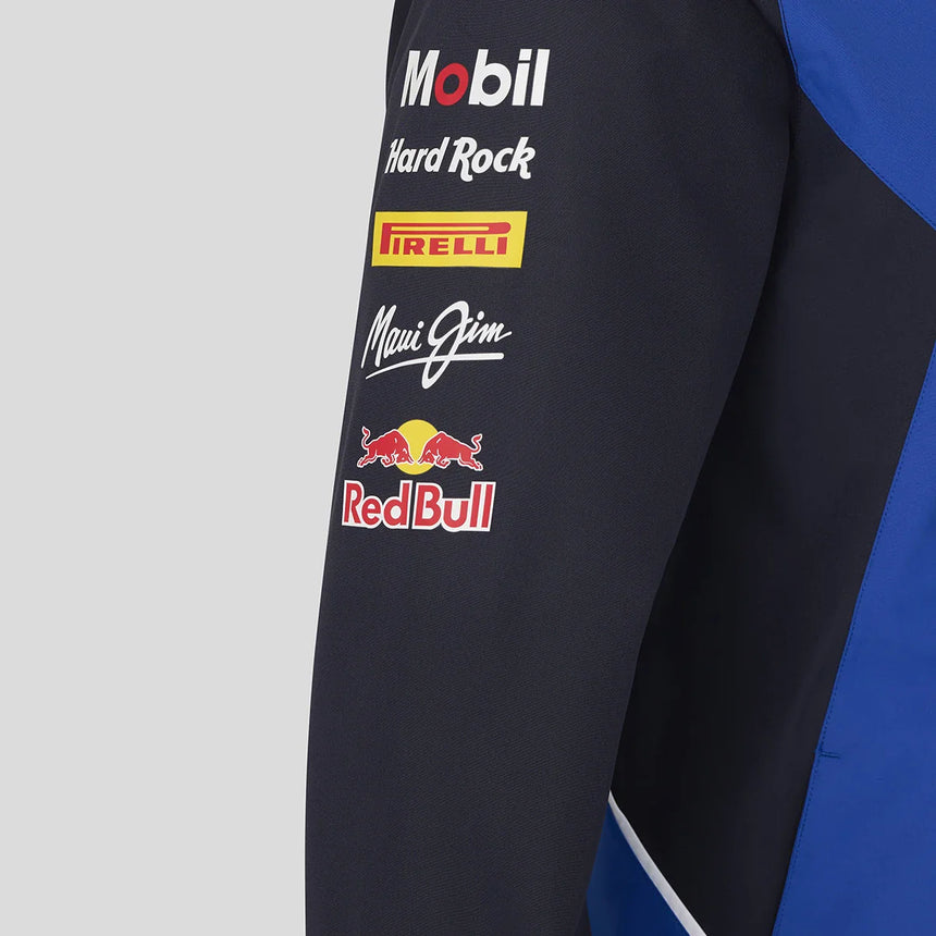 Red Bull nepremokavá bunda, tímová, modrá