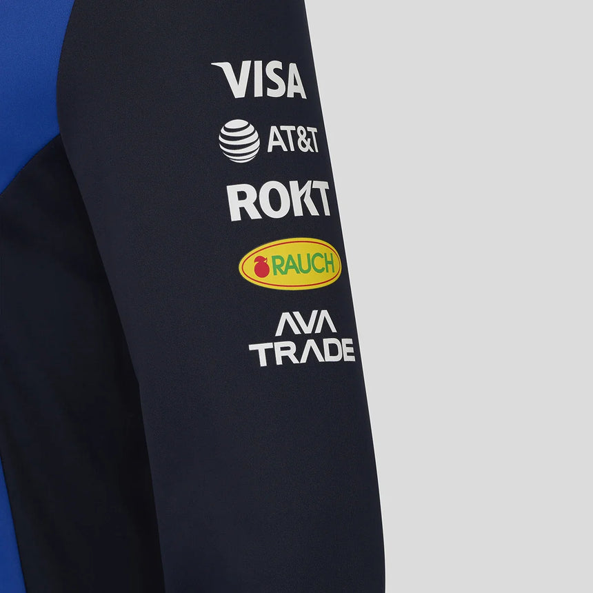 Red Bull mikina s 1/4 zipsom, tímová, modrá