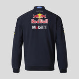 Red Bull bunda typu bomber, tím, modrá
