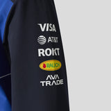 Red Bull bunda typu bomber, tím, modrá