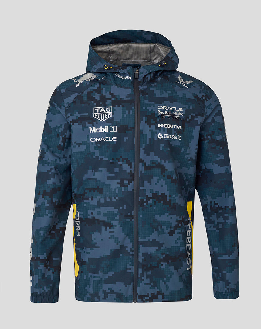 Red Bull Racing X HYPEBEAST nepremokavá bunda, 2025, modrá