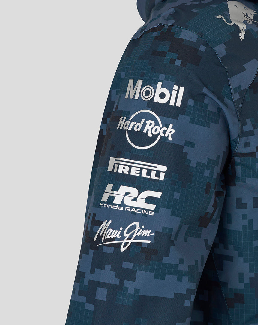 Red Bull Racing X HYPEBEAST nepremokavá bunda, 2025, modrá