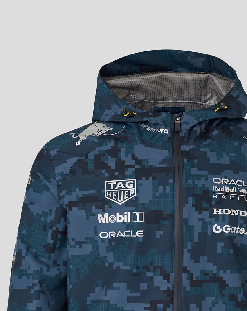 Red Bull Racing X HYPEBEAST nepremokavá bunda, 2025, modrá