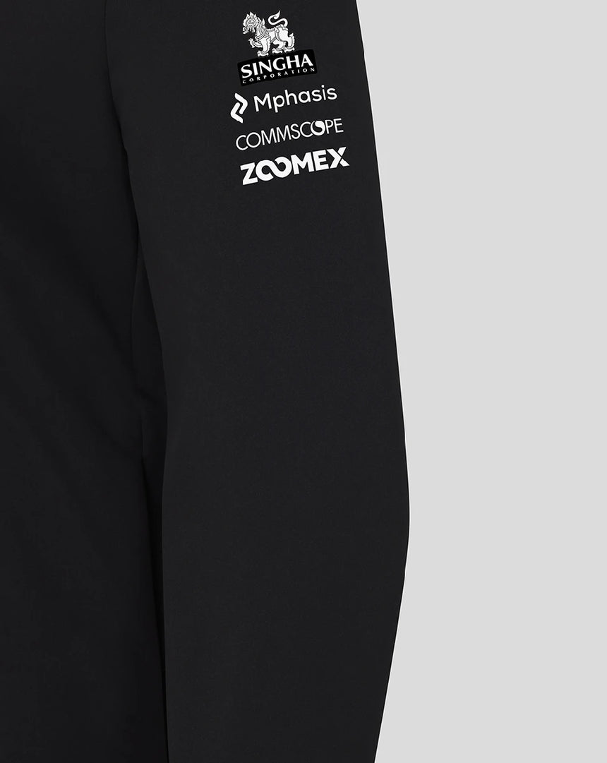 Haas F1 softshellová bunda, tím, čierna