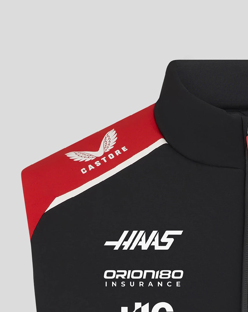 Haas F1 vesta, tím, čierna