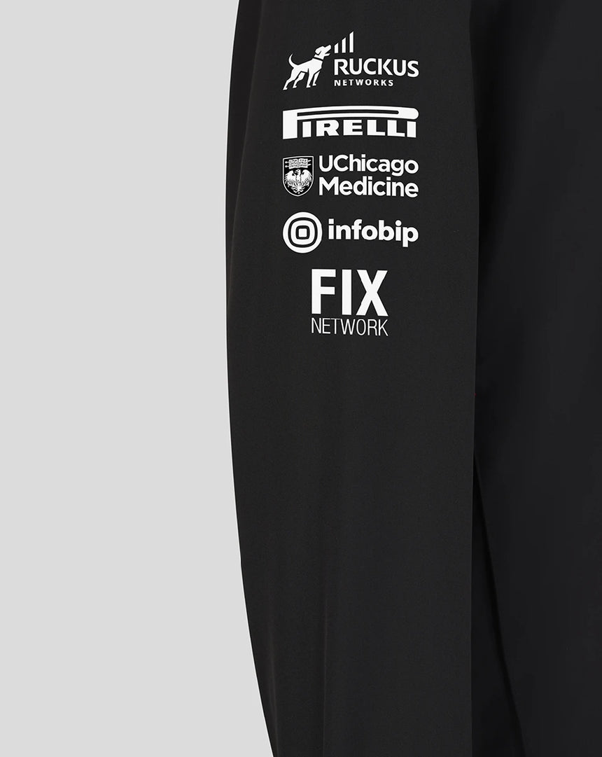Haas F1 nepromokavá bunda, tím, čierna