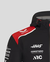 Haas F1 nepromokavá bunda, tím, čierna