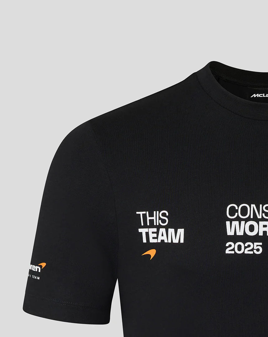 Tričko McLaren, Šampión konštruktérov, 2025, čierna 🔥