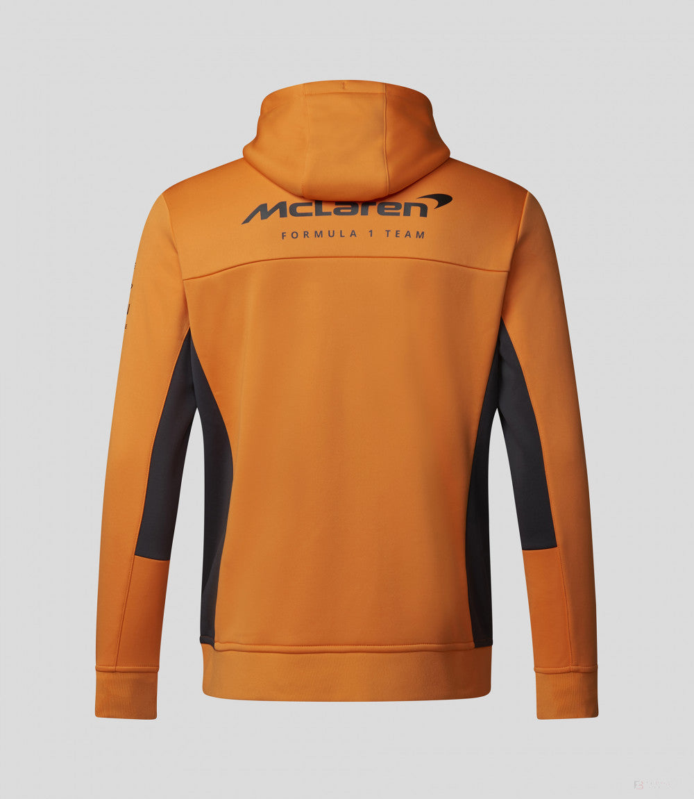 McLaren sweatshirt, hooded, team, papaya, 2023 - FansBRANDS®