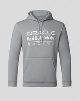 Red Bull Racing sweatshirt, hooded, colour block, grey - FansBRANDS®