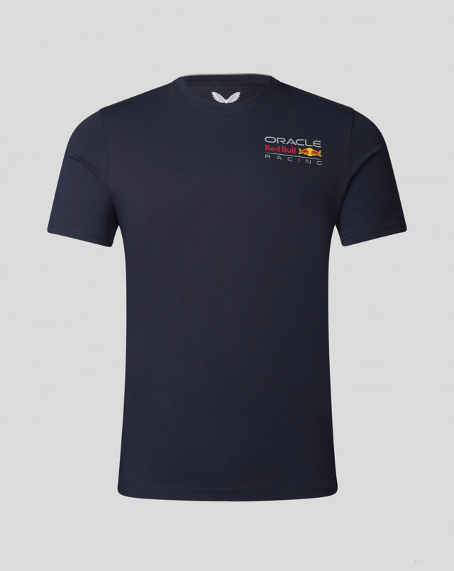 Red Bull Racing t-shirt, full colour logo, blue - FansBRANDS®