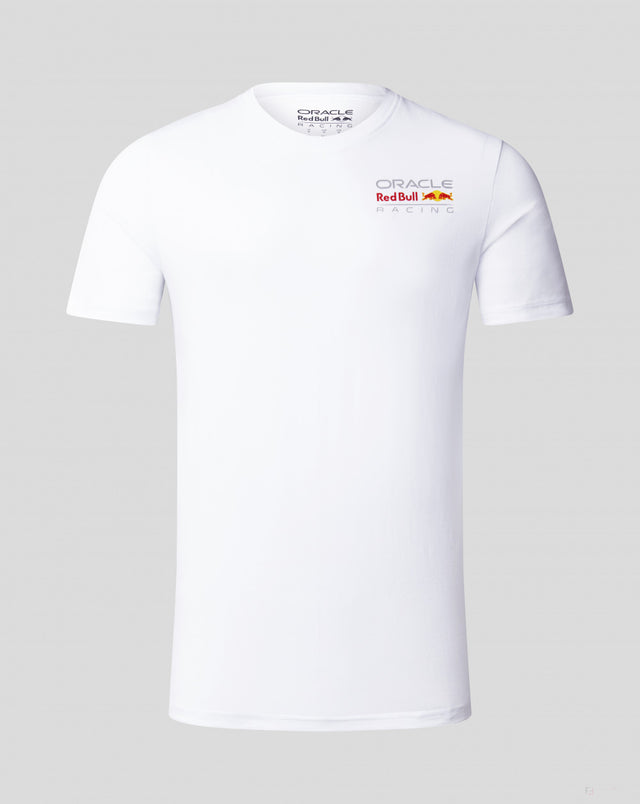 Red Bull Racing t-shirt, full colour logo, white - FansBRANDS®