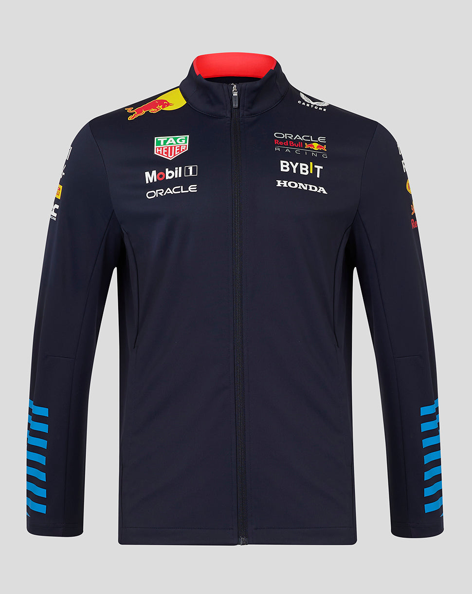 Bunda Red Bull, Castore, Bunda, softshell, modrá, 2024