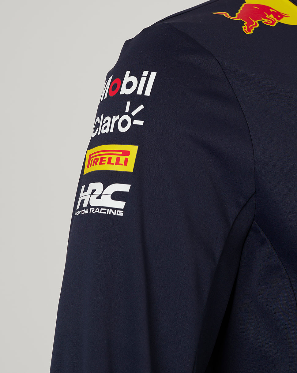 Bunda Red Bull, Castore, Bunda, softshell, modrá, 2024