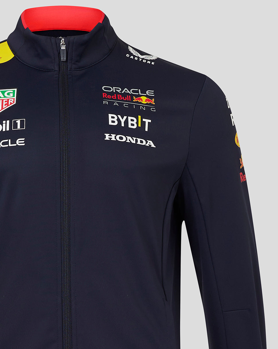 Bunda Red Bull, Castore, Bunda, softshell, modrá, 2024