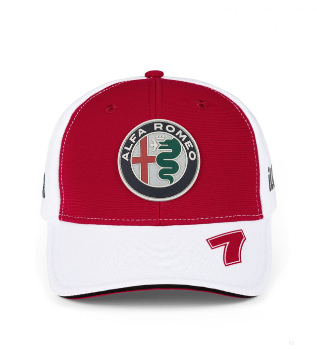 Baseballová čiapka Alfa Romeo, Kimi Raikkönen, dospelá, červená, 2021 - FansBRANDS®