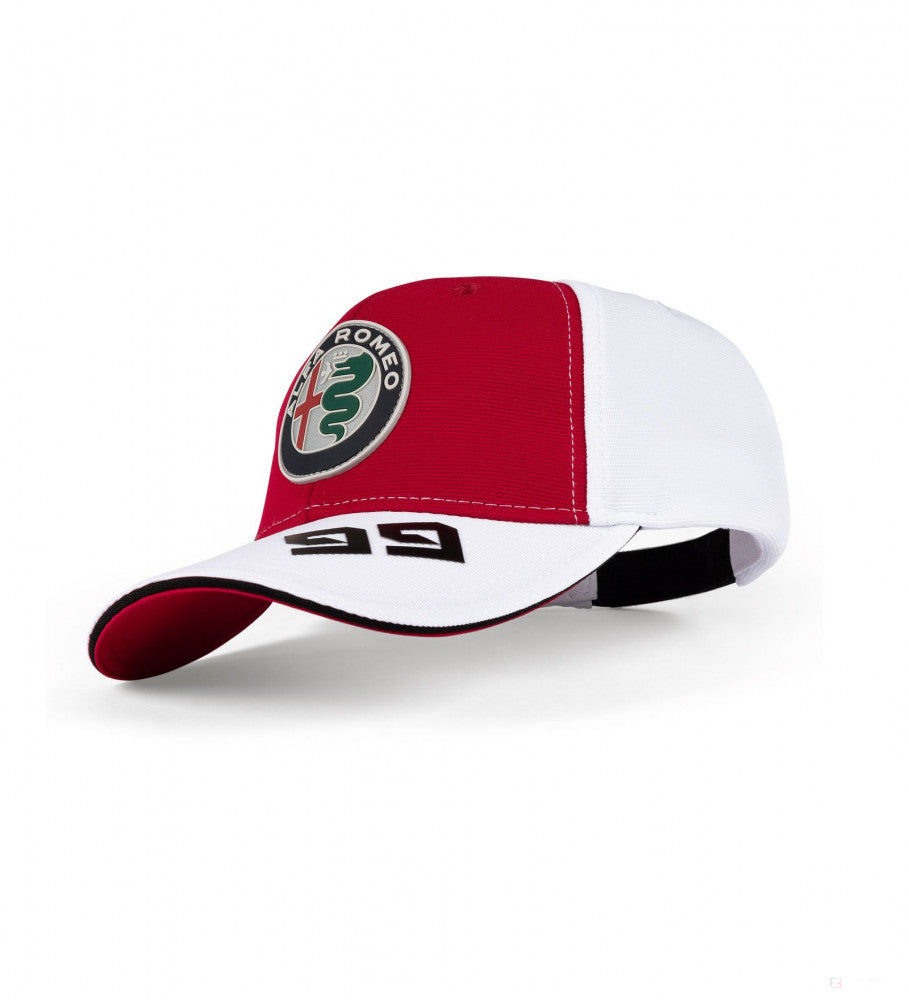 Baseballová šiltovka Alfa Romeo, Antonio Giovinazzi, pre dospelých, červená, 2021 - FansBRANDS®