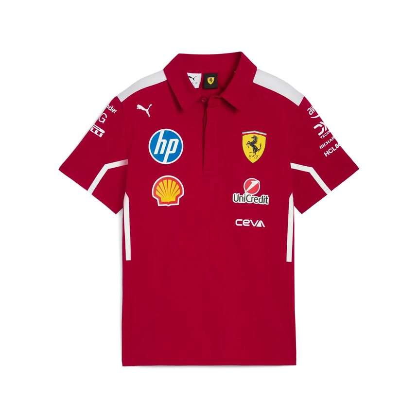 Scuderia Ferrari Tímové Detské Polo tričko 🔥