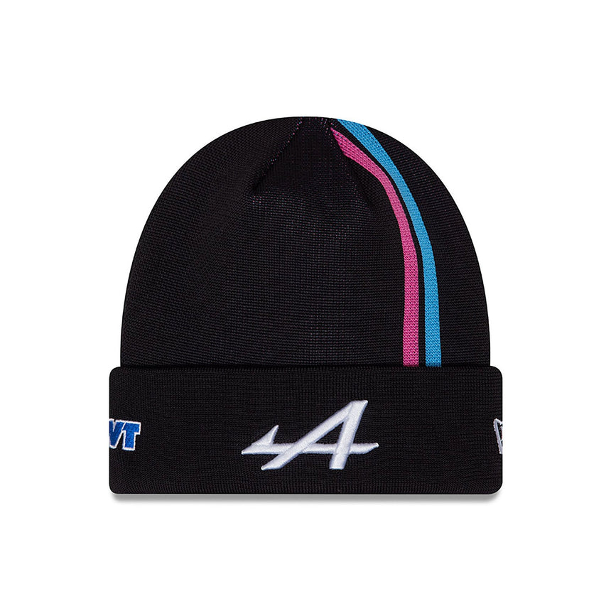 Alpská čiapka, NEW ERA, Esteban Ocon, čiapka, pre dospelých, čierna, 2024