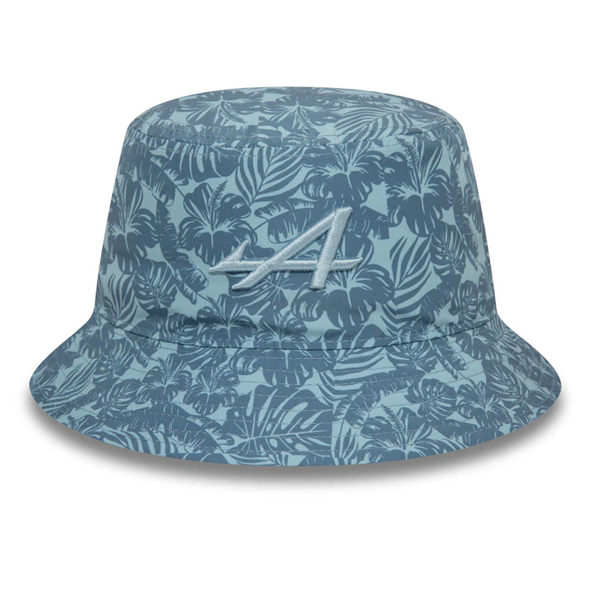 Alpine Bucket Hat, New Era, geblümt, blau