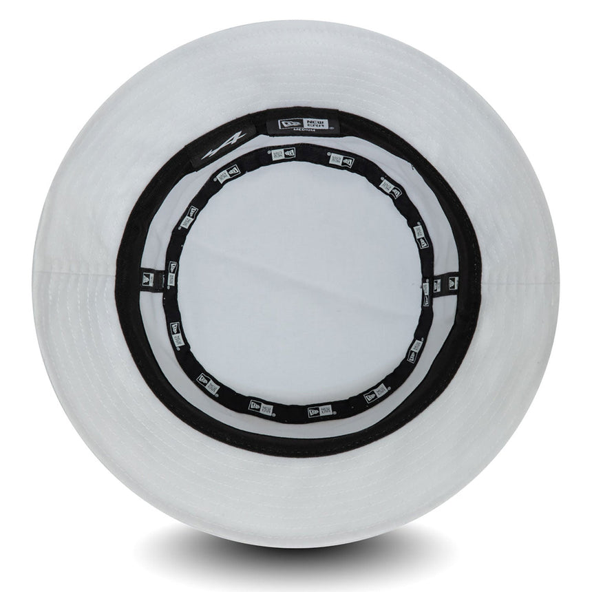 Alpenhut, New Era, Metallabzeichen, weiß