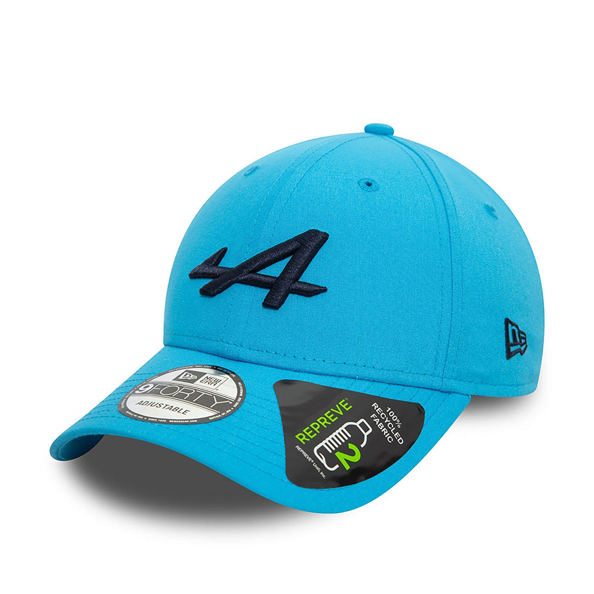 Alpine cap, NEW ERA, 9FORTY, essential, repreve, modrá
