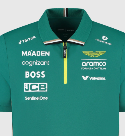 Aston Martin AMF1, Tím, Polokošeľa, Zelená 🔥