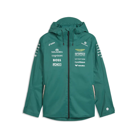 Aston Martin dámsky esőkabát, tím, Puma, zelený, 2026