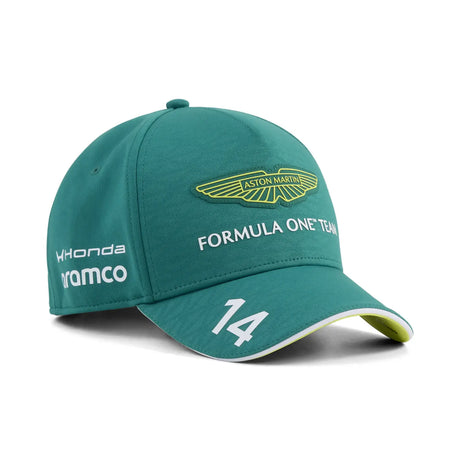 Aston Martin čiapka, tím, Fernando Alonso, Puma, detská, zelená, 2026