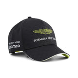 Aston Martin čiapka, tím, Puma, čierna, 2026