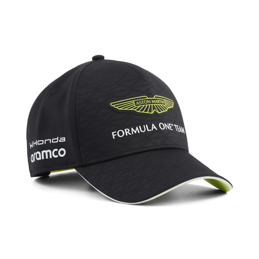 Aston Martin čiapka, tím, Puma, čierna, 2026