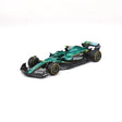 Aston Martin modelové autíčko, AMR25, bburago, #14 Fernando Alonso, zelené