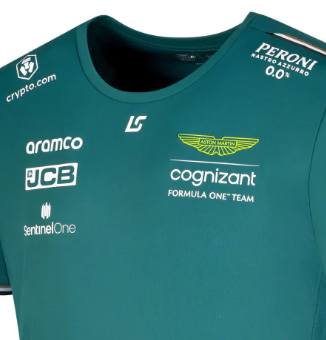 Aston Martin tričko, Lance Stroll, Zelená, 2023