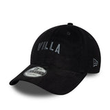 Aston Villa čiapka, šnúrková, 9FORTY, New Era, čierna